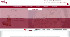 Desktop Screenshot of meritpump.com